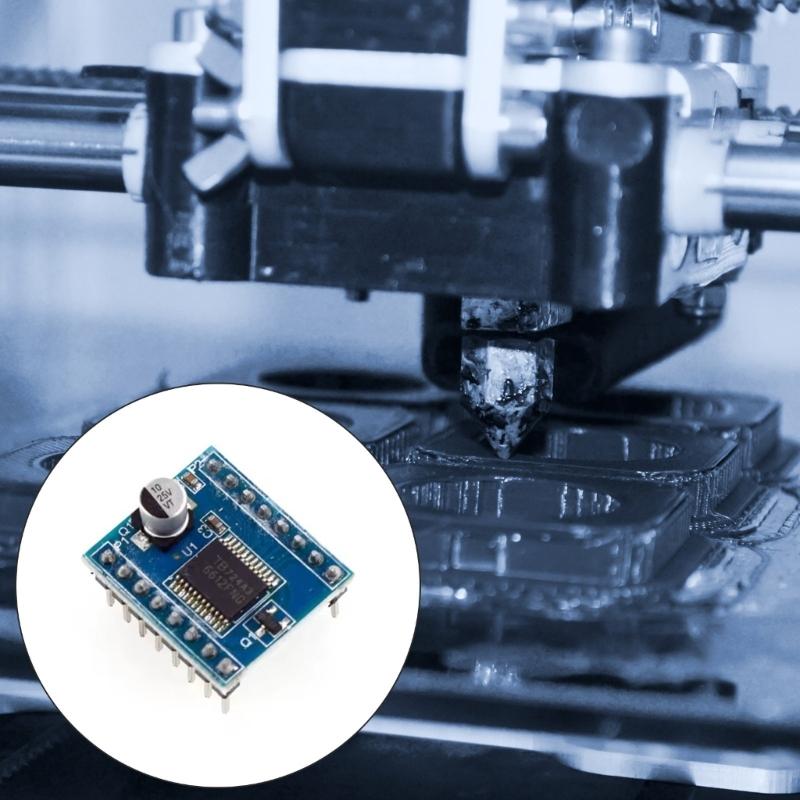 Compactly Double Channel Motor Driver Module Board PWM Speed Controls Compatible for Microcontrollers TB6612FNG