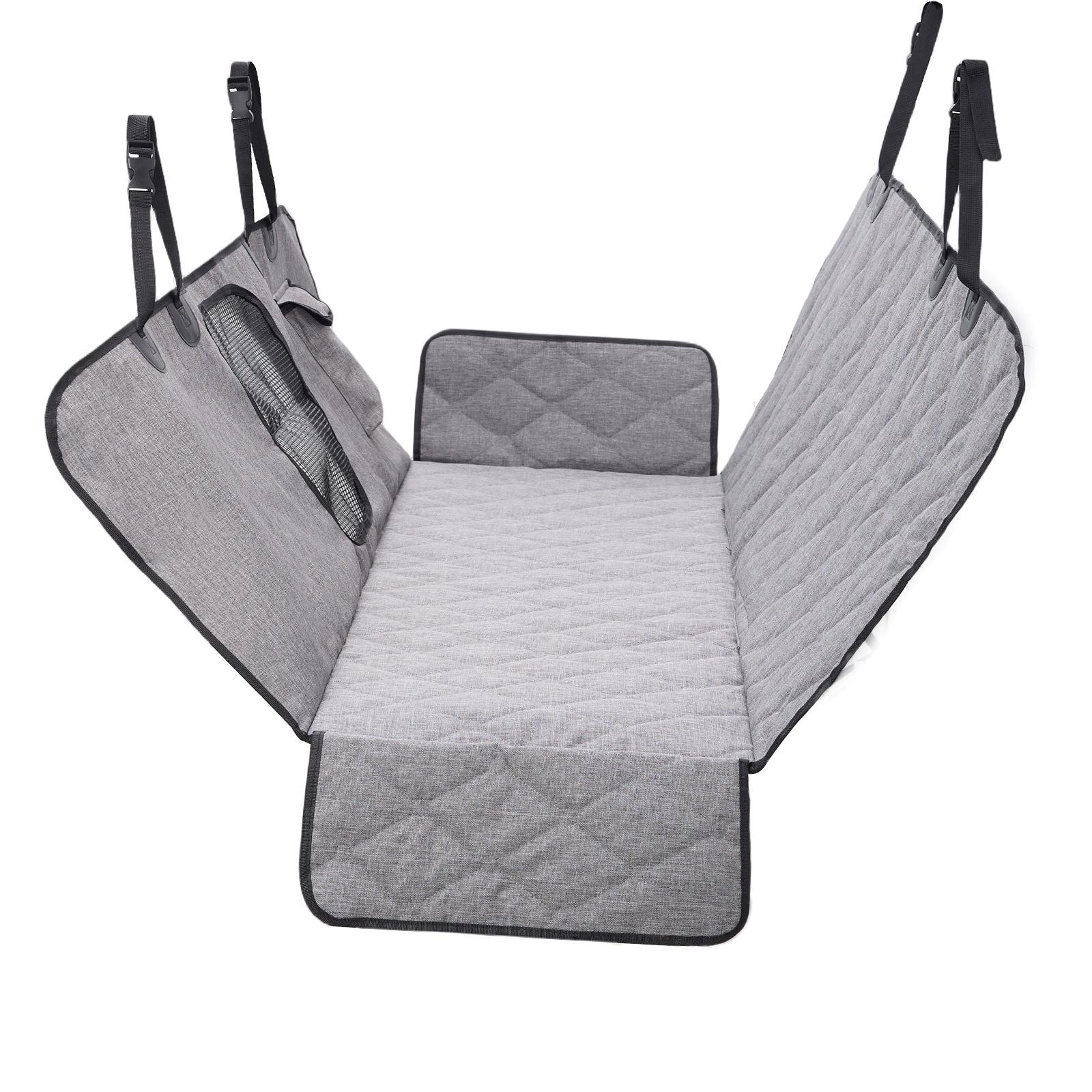 

Dog Car Seat Cover Waterproof All-Seasons Travel Mat Hammock Safety Pad For Small Medium Large Dogs Rear Seat