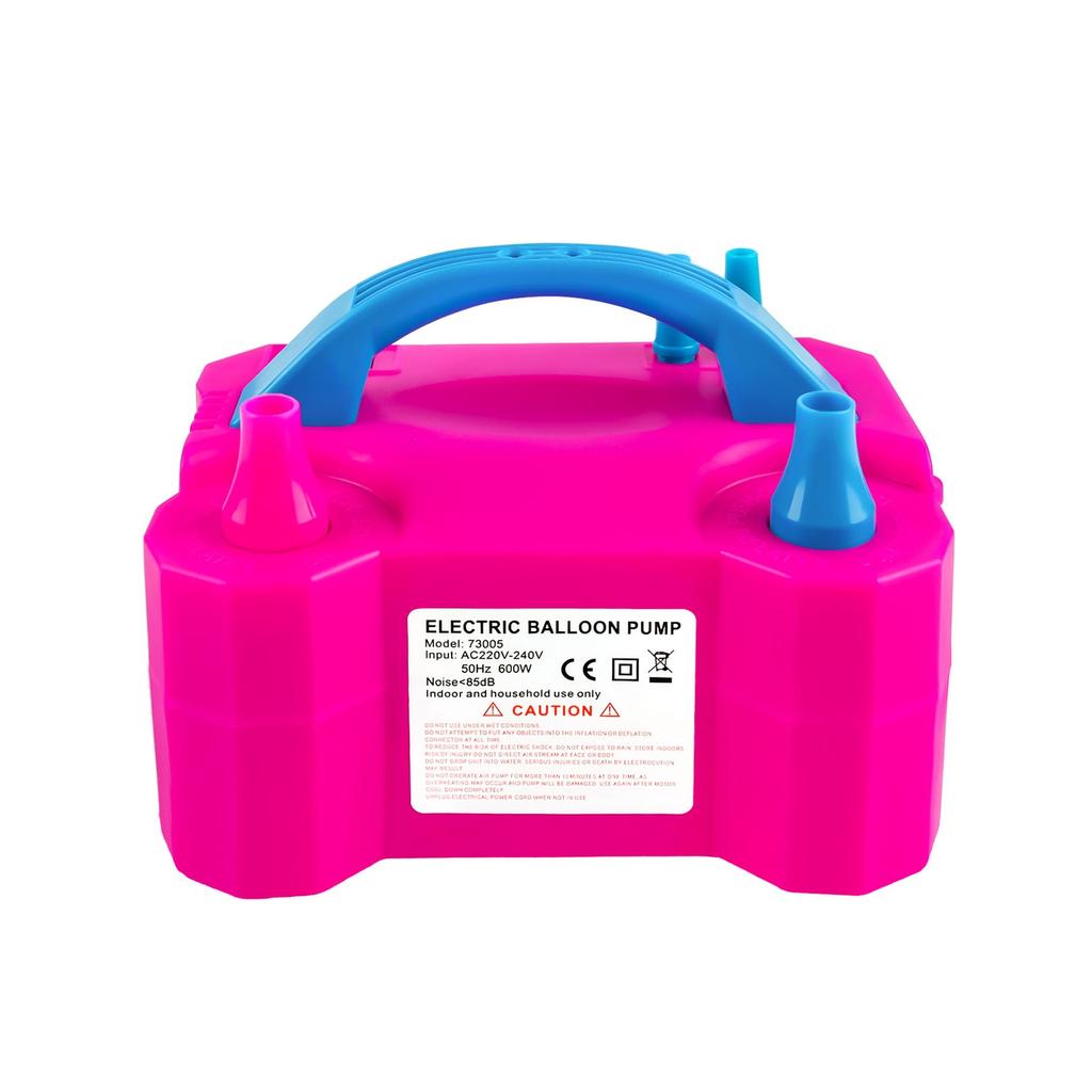 Electric, Portable Automatic Nozzle Inflator 110V 600W with Tying Tools for Birthday Gender Reveal Baby Shower Balloons Party Decorations