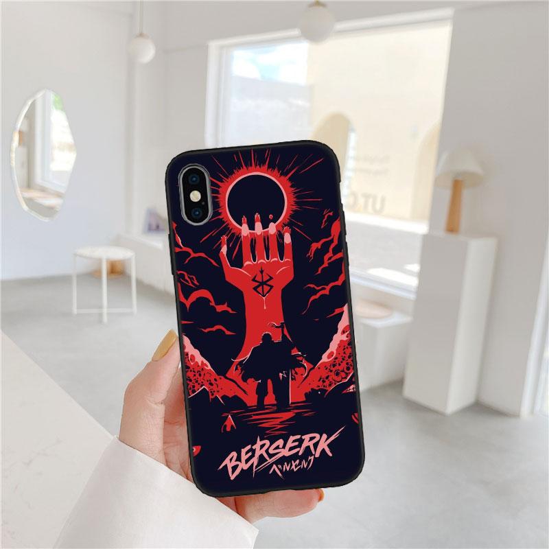 CJ9 Anime Berserk Guts Phone Case for Samsung Galaxy A11 A12 A13 A15 A52S A53 A55 A56 A70 A71 A72 A73 F06 F16 F56 S10 Plus S10e