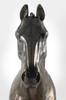Hanoverian Horse - a Large Statuette with a Horse, a Bust On a Stone Base, a Prestigious Award In the Art-Dog Brand Competition.