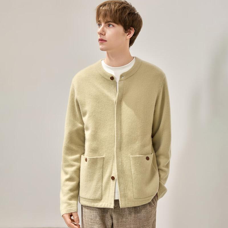 

ROOY Men s Thickened Cashmere Knit Sweater XL (180)