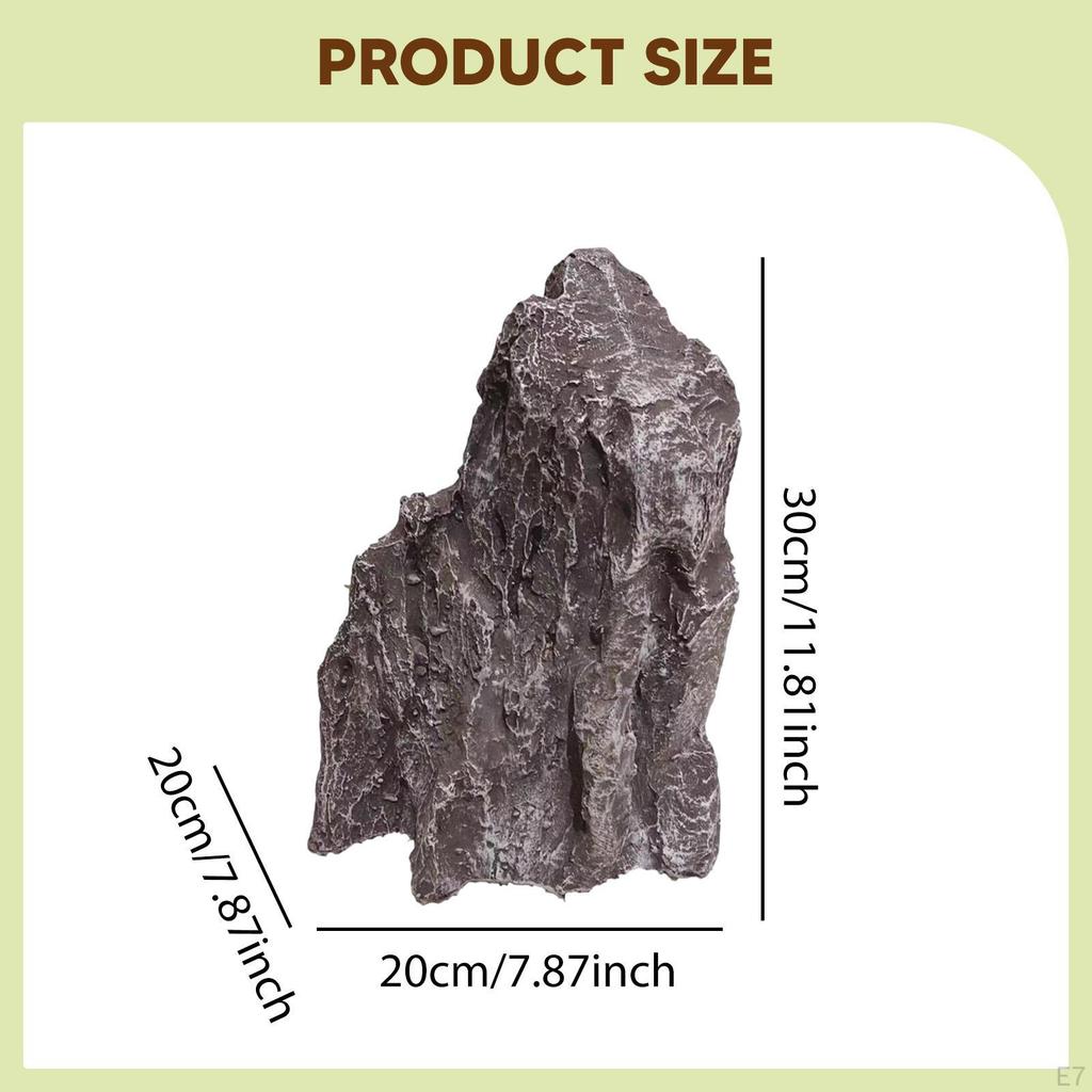 Artificial Landscape Rock Stone Realistic Versatile Landscaping Decor Faux for