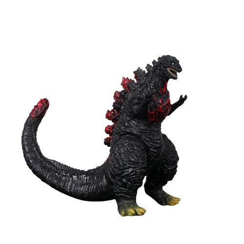 New 10cm Godzilla VS Kingkong Gojira Soft Glue King Ghidorah Action Figure Movable Joints Model Toys For Kid Boy Gift