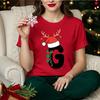 Family Matching Shirts Merry Christmas Outfits Party T-shirts Couple Outfits Children Clothing Matching Shirt Set Family Tee Top