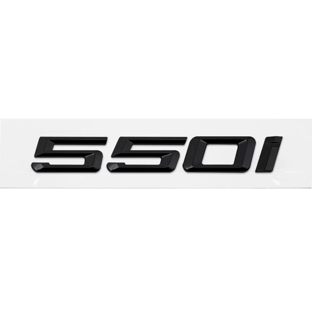 Pro BMW G30 G60 G68 F10 F18 F11 F07 E60 E61 E39 DIY Samolepka Zadní Znak na Kufr Plastová Nálepka Řada 5 530i 535i 540i 550i ue2