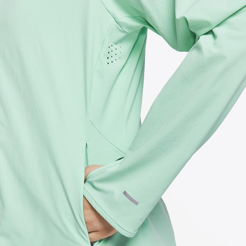 Nike Swift UV Quick-Dry Running Hoodie With Sun Protection Women Tops Emerald-Green FB7481-349