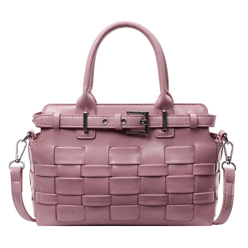 Women bags women's bags 2025 new Korean version fashion handbag large capacity shoulder woven tote bag