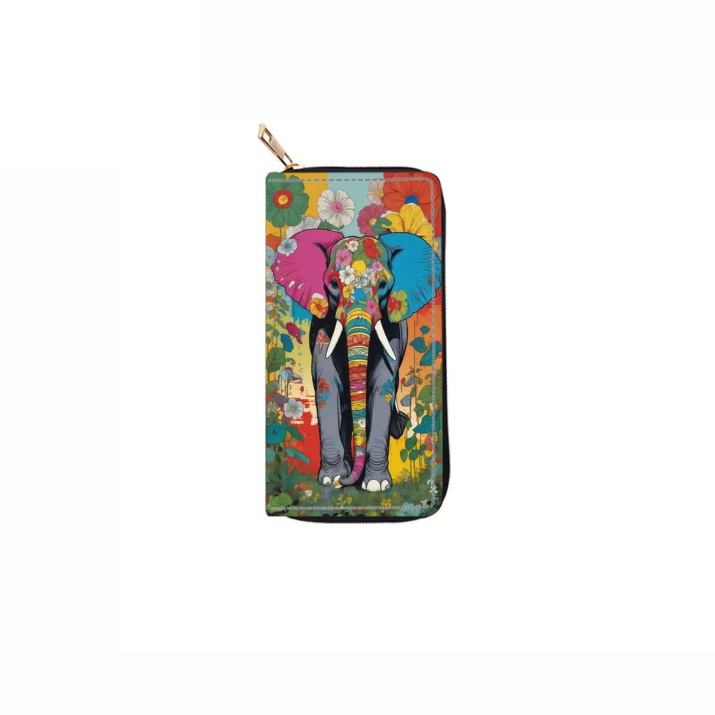 New Ethnic Style Long Wallet Clutch Wallet Wallet