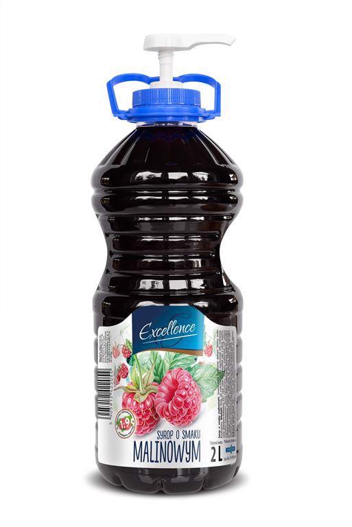 Excellence Raspberry Flavored Syrup 2 L
