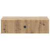 Wall Mounted Side Table Artisan Oak 59 x 34.5 x 17 cm