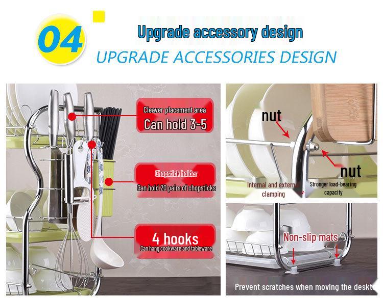 Drop Shipping Kitchen Dish and Bowl Rack Organizer