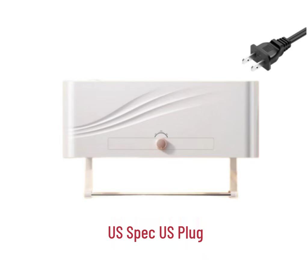 Wall-Mounted Fast Heater & Humidifier for Home and Bathroom - Dual Use for Wet & Dry