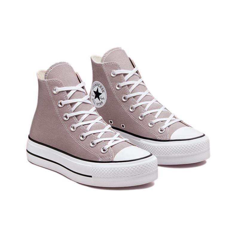 Converse All Star Lift Chuck Taylor Casual High-Top Espadrilles Women's Pink