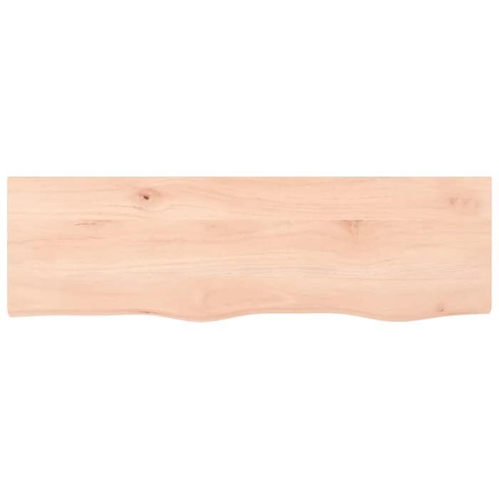 VidaXL Wall Shelf 100x30x2 Cm Solid Untreated Oak Wood 363560