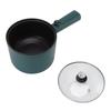 Electric Cooking Pot 1.8L Nonstick Food Grade 2 Temperature Mode 6 Function Long Handle Electric