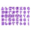 Cutter 40pcsset Icing Mold Mould Alphabet Number Letter Fondant Cake Decorating