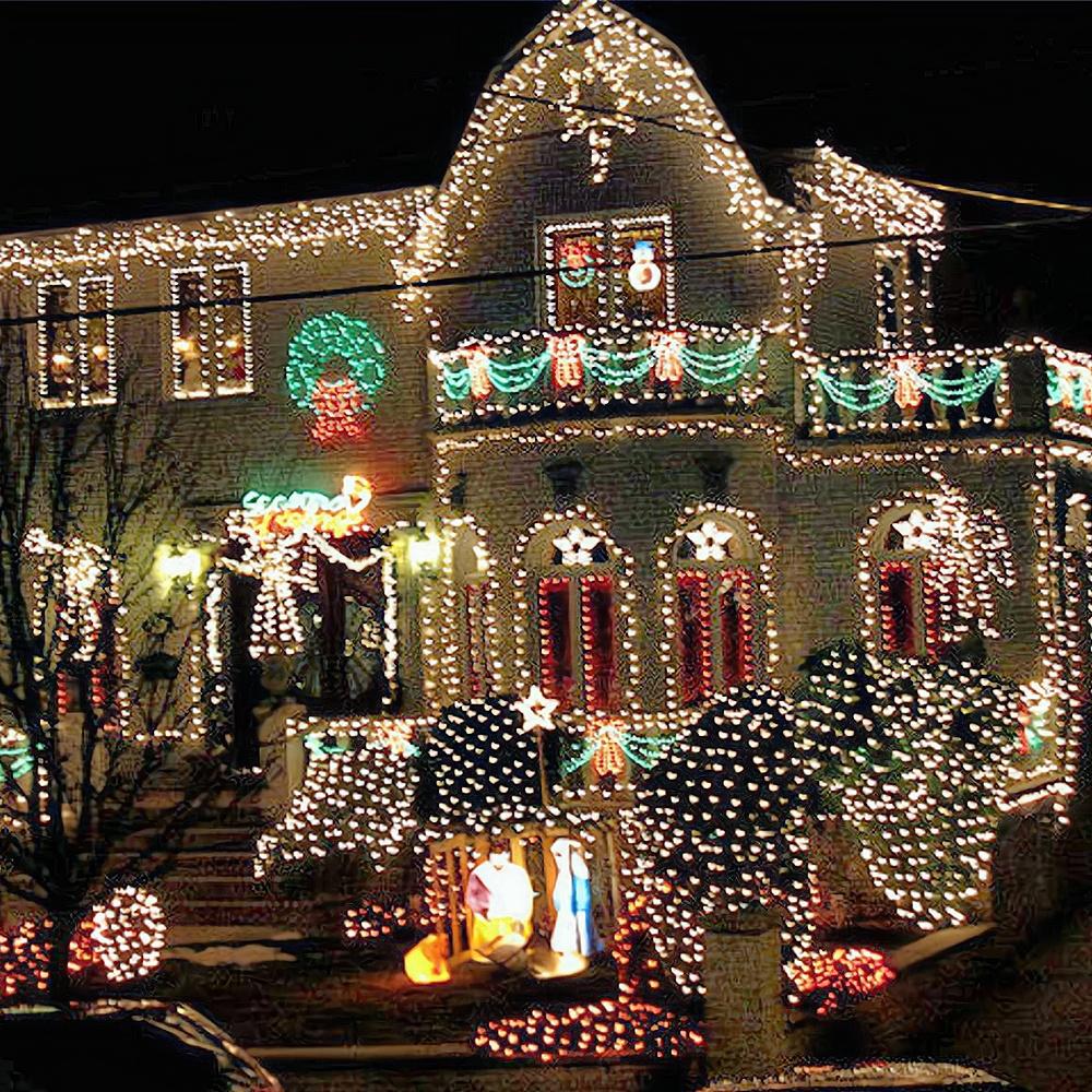 10M 100LED Home Decoration Holiday Light RGB Led Outdoor Party Wedding Christmas Lightings Garden Lights 220V EU 110V US Plug