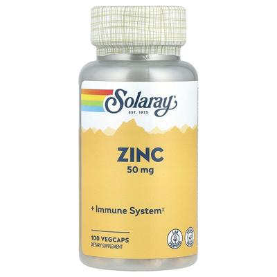 Zinc 50mg Veg Capsules, 100 Count