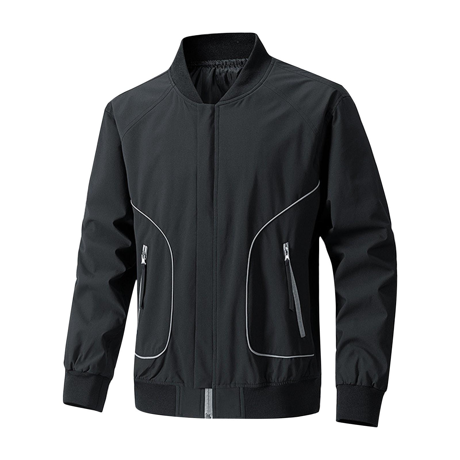 Мужская куртка с воротником-бейсболкой — фото 7