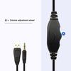 Wired Luminous Heavy Bass Headset Noise Reduction Gaming Headphone with Mic