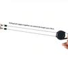 Heavy Duty Retractable Keychain With Sturdy Metal Carabiners And Extendable Steel Wire Perfect For Hiking Camping