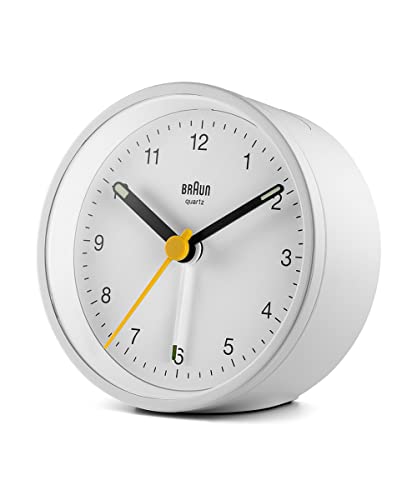 BRAUN Analog Alarm Clock BC12W