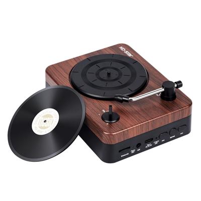 KO-STAR  BT5.3 Speaker Playback Portable Wireless Speaker with Vintage Record Player Design AUX