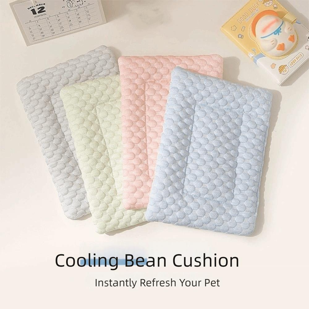 Breathable Hamster Cooling Mat Soft Hamster Nest Mat Portable Guinea Pig Bed Pad Cage Mat