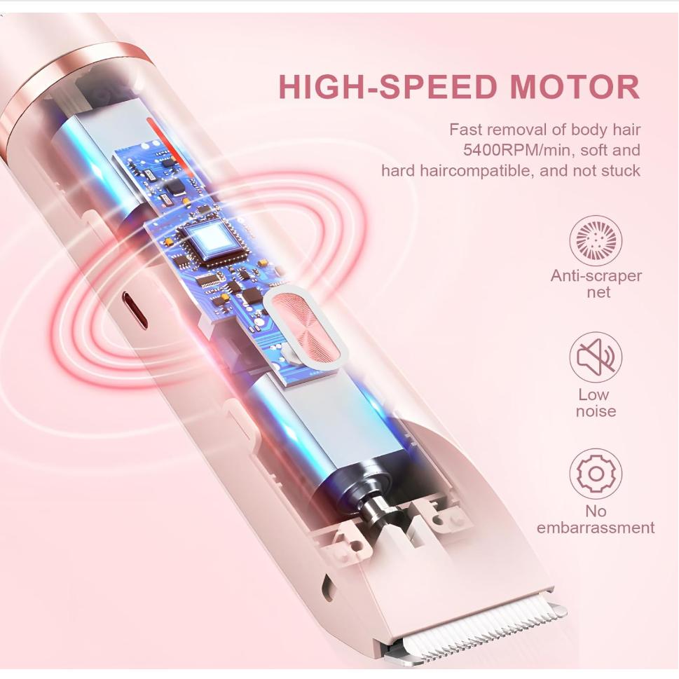 2025 New Glow Aura Bikini Shaver,Glowshave 2-in-1 Women's Body Shaver