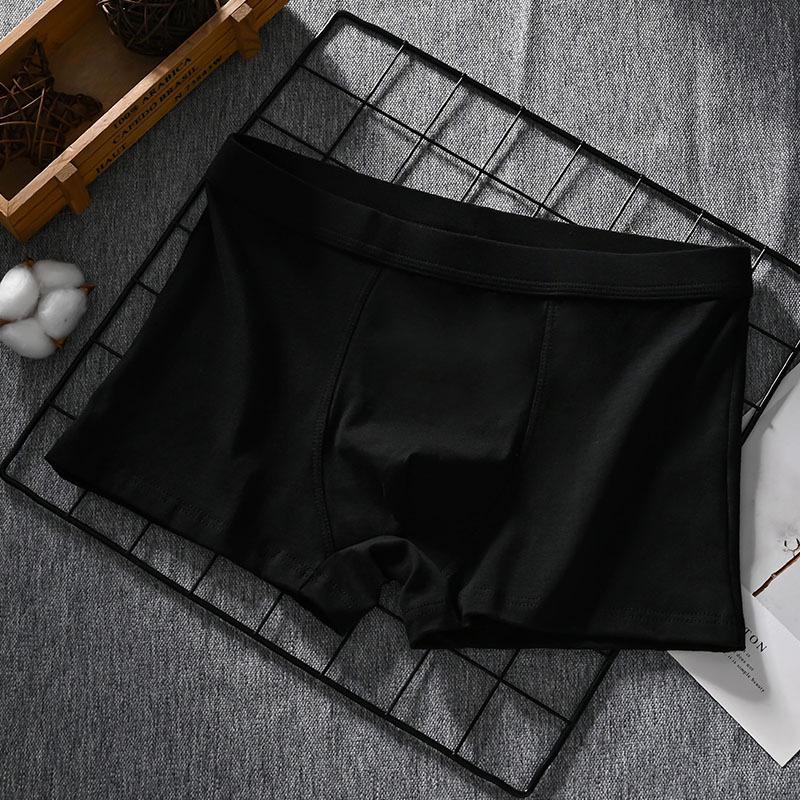 Men's Spongebob Yellow Cartoon Boxers - Pure Cotton Summer Underwear