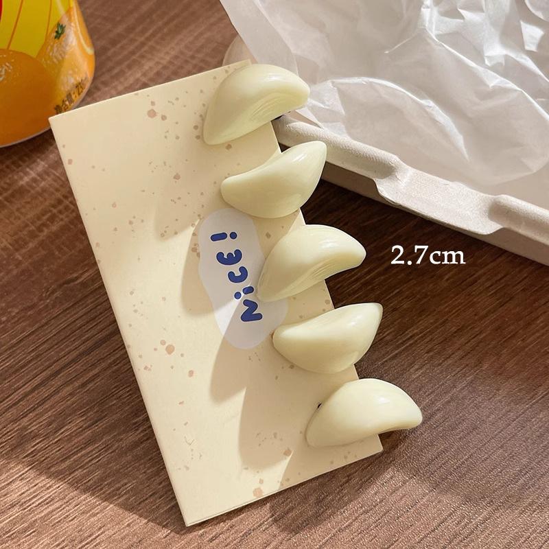 5Pcs Cute Rice Shaped Hairpin for Girl Kawaii Simulation Food Hair Clip Creative Side Bangs Clip Japanese Headwear Hair Accessory