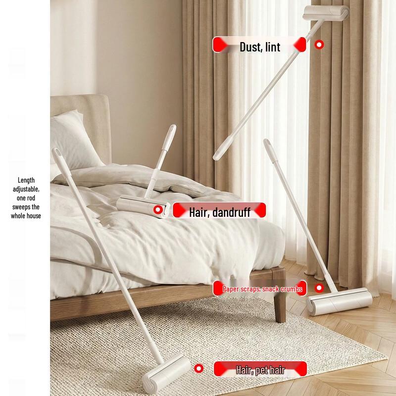 MUYA Long-Handle Retractable Lint Roller