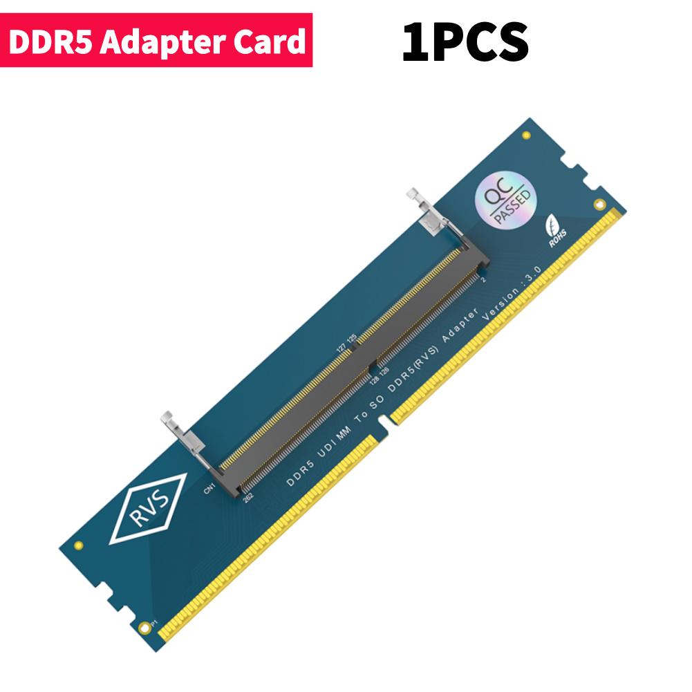5-1Pcs Laptop To Desktop SO-DIMM To PC DIMM Card DDR3 DDR4 DDR5 Memory RAM Memory Adapter Gaming Laptop RAM Connector Card
