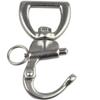 4 PCS Stainless Steel Swivel Spring Release Buckle Webbing Release Buckle 360 Degree Swivel Release Buckle 