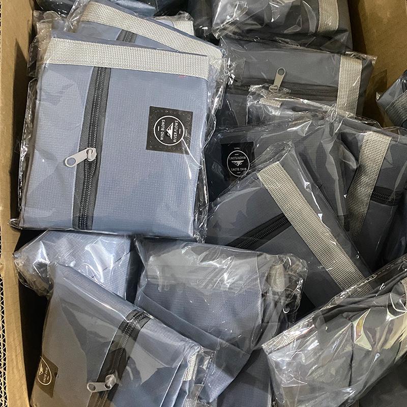 Large Capacity Travel and Storage Bag Set: Ideal for Clothes and Moving, Compatible with Trolley Luggage