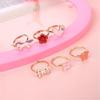 36 Pieces Kids Adjustable Rings Set Comfortable and Safe Finger Jewelry for Dress Up Imagination Boosting Accessories
