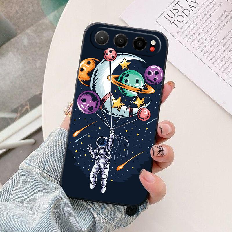 Carcasă pentru Telefon ZTE Nubia Air 2025 astronaut Silicon Protecție Cameră Spate Pentru Nubia Air 5G Funda Coque NubiaAir Shell