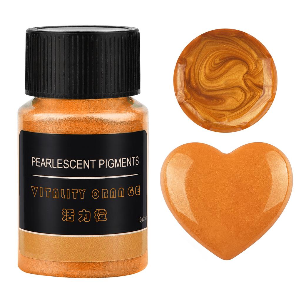 24 Farben Perlmuttpulver Kerzenfarbe Seifenpigment Für Kerzenherstellung Epoxidharz Pigment DIY Farbstoff Pigment Perlenpulver