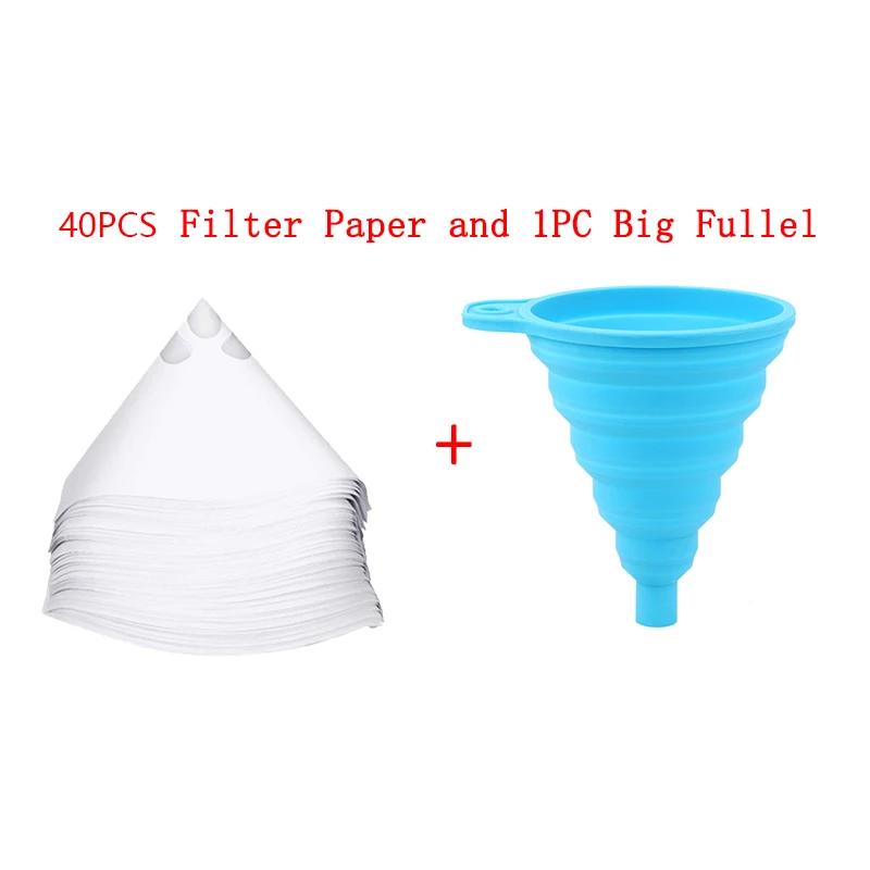 Paint Filter Paper Purifying Straining Cup Funnel Disposable 100 Mesh Paint Filte Mesh Conical Nylon Micron Paper 10/20/30/50Pcs
