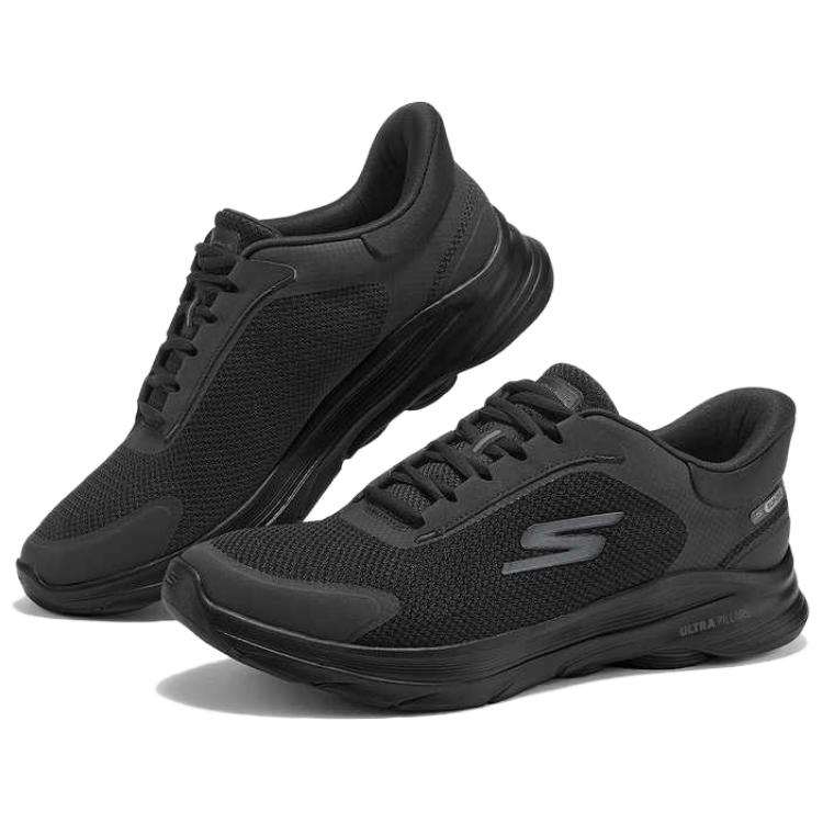 Skechers Go Walk 8 Comfortable Versatile Breathable Low Top Casual Shoes Men Sneaker Black 216776-BBK