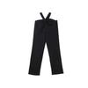 X Coperni Collaboration Comfortable Simple Skin-Friendly Soft Casual Pants Women Bottoms Black 628303-01