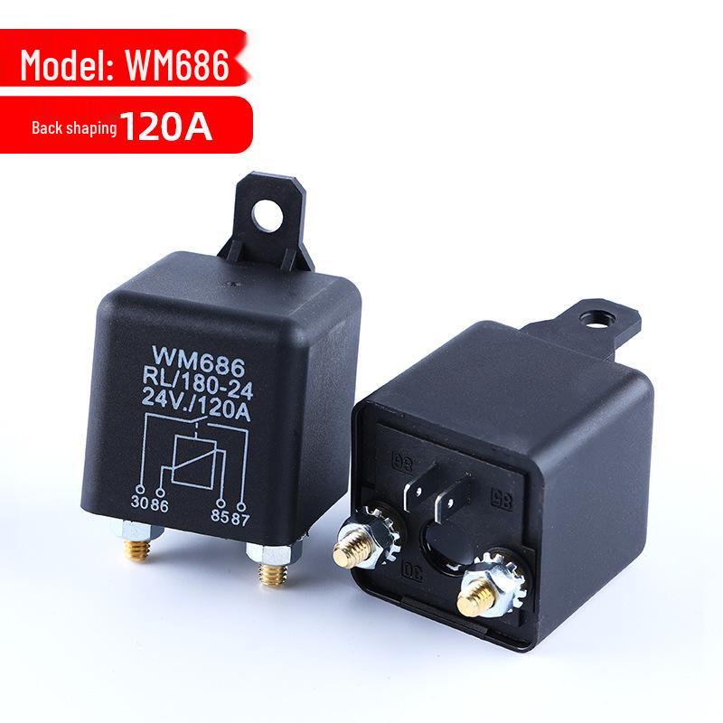 12V/24V Universal Car Starter Relay 100A/200A High Power Normally Open WM686