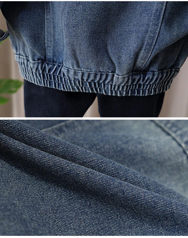 Stilvolle Jungen-Denimjacke mit Kapuze für Frühling & Herbst 2025