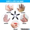 TRIGGOX Trigger Finger Splint Finger Protection Buddy Loops Adjustable [Set of 10]