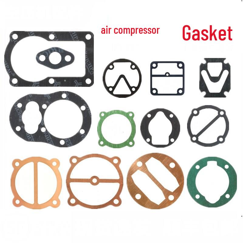 Air Compressor Head & Cylinder Seal Kit: Paper, Steel Wire, Asbestos Gaskets & 3P Air Rod Gasket