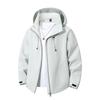 Men's Hooded Casual Windbreaker Jacket: Trendy Unisex Spring/Autumn Outerwear Coat