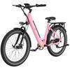 RCB G6 E-Bike 27.5" Rose – 250W, Batterie 36V 13Ah, 50 Km D’autonomie, LCD, Freins À Disque, NFC/APP