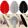 Flame Shape Necklace Jewelry Velvet Rack Pendant Chain Display Holder Stand