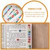 Small Strips Alphabet Page Markers Waterproof Page Marker Sticky Flags  Books